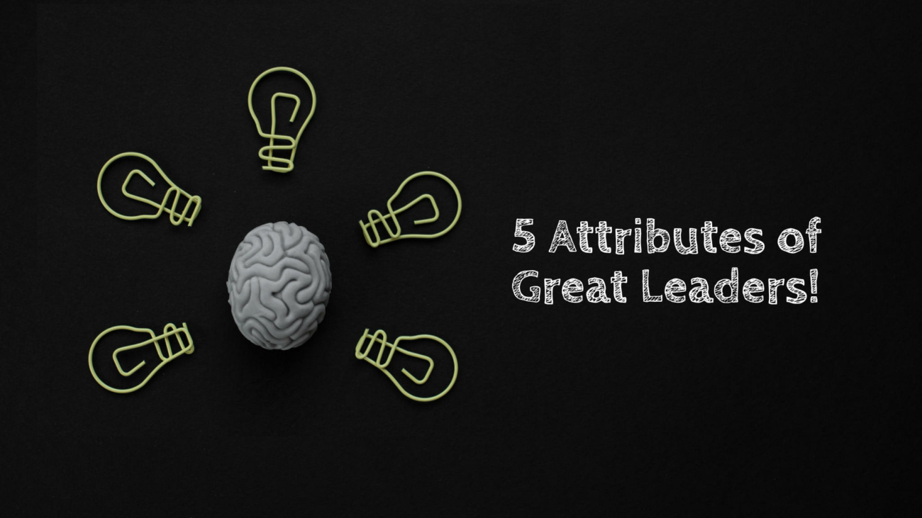 pexels-ekaterina-bolovtsova 5 attributes of Great Leaders